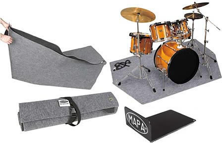 MAPA Drumat drum rug (drummat) and drum accessories.